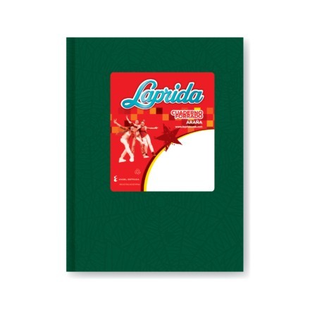 58_59_Apuntes2017cs5 CUADERNO 16X21 TAPA DURA VERDE X 50 HOJAS RAYADO LAPRIDA - Imagen 1