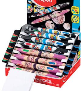 BOLIGRAFO TATOO SOFT BLISTER X 4 COLORES   MAPED