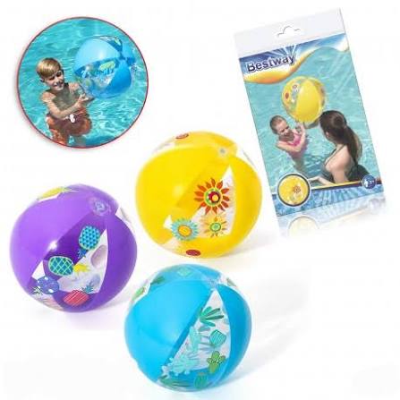 145766 PELOTA DE PLAYA FASHION SURTIDAS BESTWAY - Imagen 1