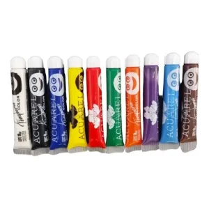 TEMPERA POMO COLORES CLASICOS X 6 UNIDADES X 9 GR ACUAREL