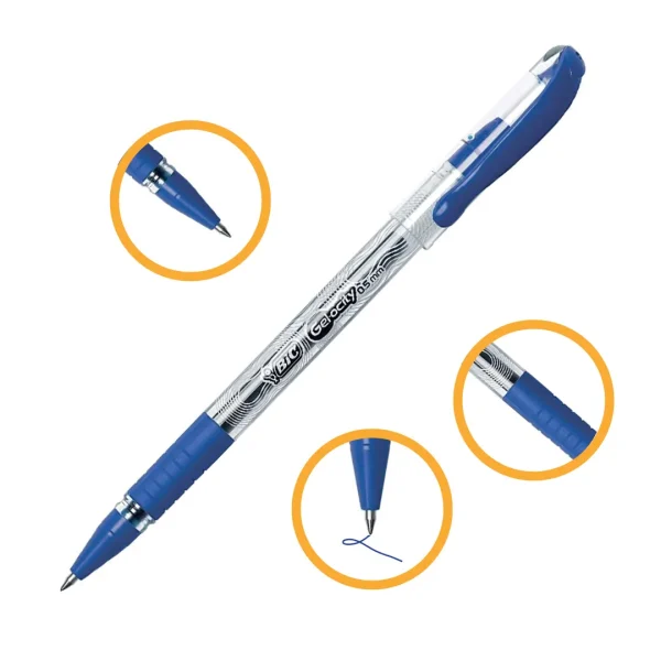 BOLIGRAFO GELOCITY STICK AZUL BLISTER X UNIDAD BIC - Imagen 1