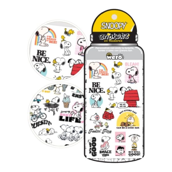 167919 STICKER PARA TELEFONO SNOOPY X 3 PLANCHAS WERO - Imagen 1