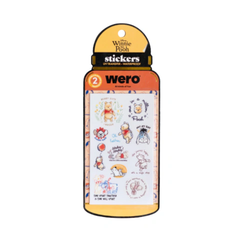 167924 STICKER PARA BOTELLA WINNIE POOHH WERO - Imagen 1