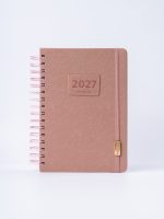AGENDA 15X21 DIA X PAGINA CON ESPIRAL MINIMALISTA FW - Imagen 2