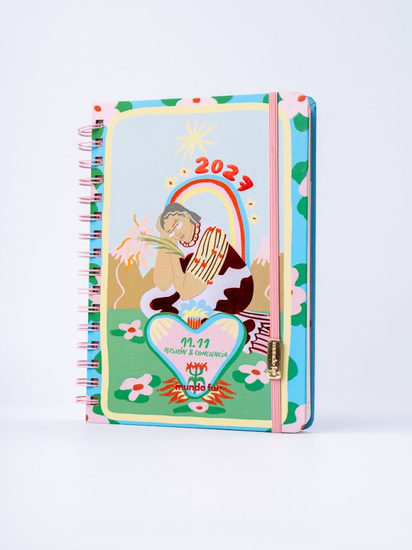 AGENDA 15X21 DIA X PAGINA CON ESPIRAL FORTUNA FW - Imagen 2