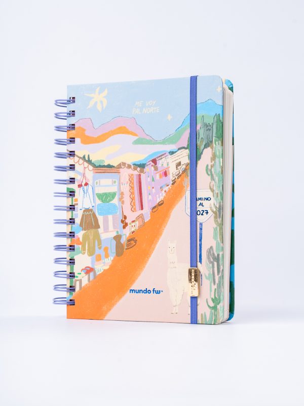 AGENDA 15X21 SEMANA A LA VISTA CON ESPIRAL LAND FW - Imagen 4