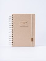 AGENDA 12X17 DOS DIAS X PAGINA CON ESPIRAL MINIMALISTA FW - Imagen 4