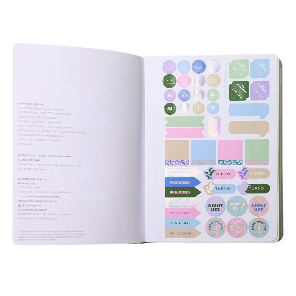 AGENDA 15X21 DIA X PAGINA DREAMER MOOVING - Imagen 4