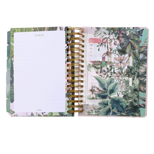 AGENDA 16.5X22 DIA X PAGINA FLORAL MOOVING - Imagen 3