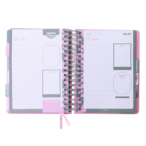 AGENDA 16.5X22 DIA X PAGINA LIFE MOOVING - Imagen 3