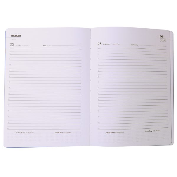 AGENDA 15X21 DIA X PAGINA  STRATEGY MOOVING - Imagen 4