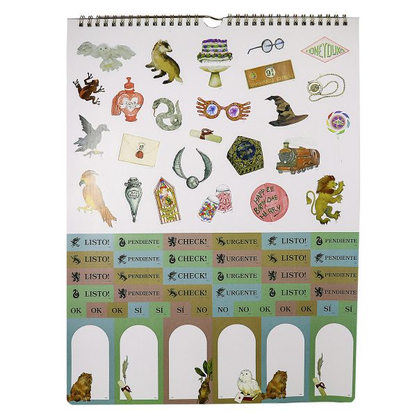 CALENDARIO 30X40 HARRY POTTER MOOVING - Imagen 4