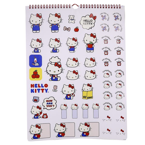 CALENDARIO 30X40 HELLO KITTY MOOVING - Imagen 4
