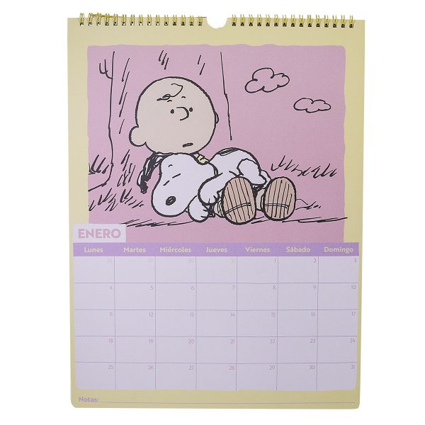 CALENDARIO 30X40 SNOOPY AÑO 2027 MOOVING - Imagen 3