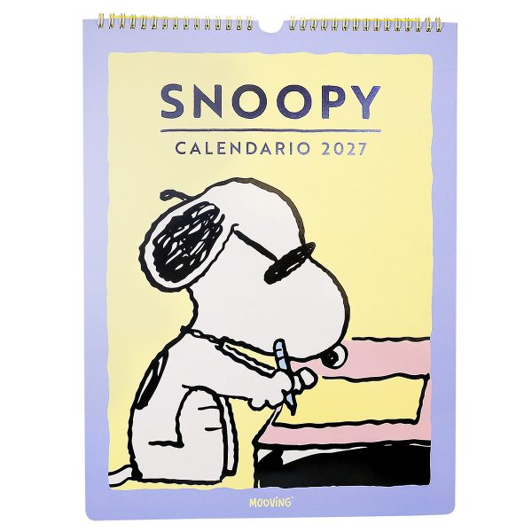 CALENDARIO 30X40 SNOOPY AÑO 2027 MOOVING - Imagen 1