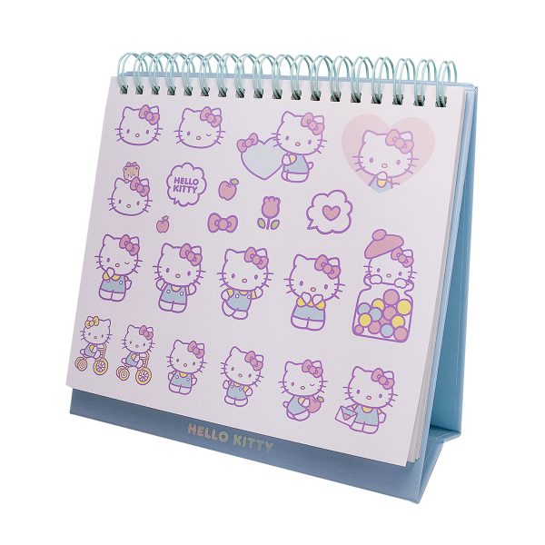 CALENDARIO 16.5X16 DE ESCRITORIO HELLO KITTY MOOVING - Imagen 4