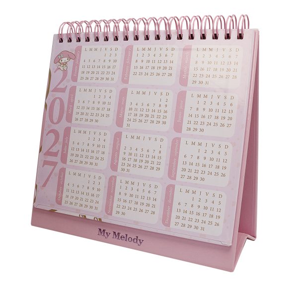 CALENDARIO 16.5X16 DE ESCRITORIO MY MELODY MOOVING - Imagen 3