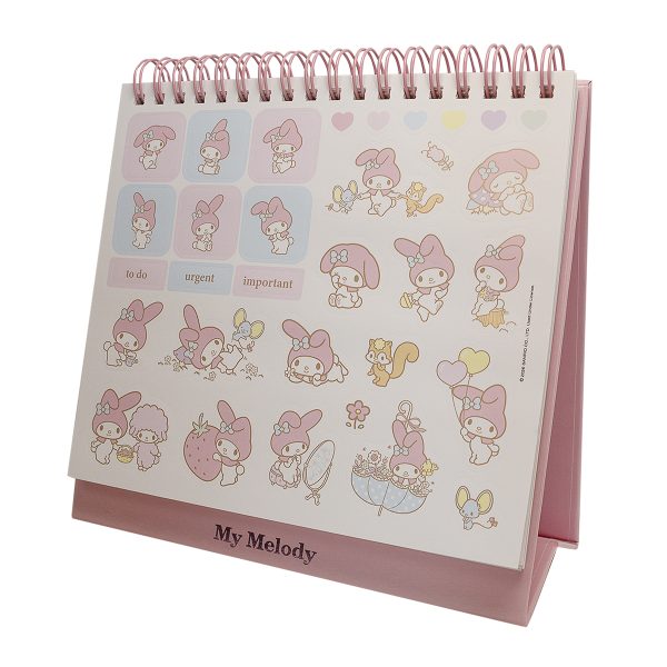 CALENDARIO 16.5X16 DE ESCRITORIO MY MELODY MOOVING - Imagen 4