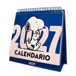 CALENDARIO 16.5X16 DE ESCRITORIO SNOOPY MOOVING
