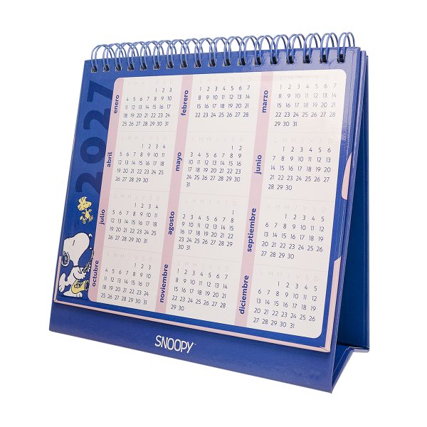 CALENDARIO 16.5X16 DE ESCRITORIO SNOOPY MOOVING - Imagen 3