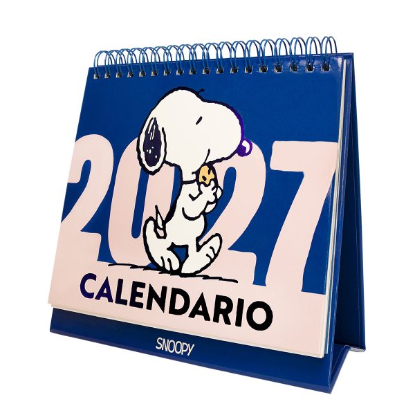 CALENDARIO 16.5X16 DE ESCRITORIO SNOOPY MOOVING - Imagen 1