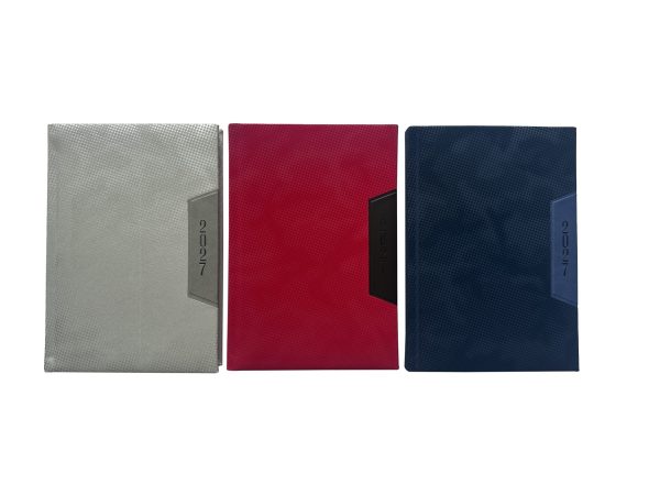 AGENDA 14X20.5 A5 DIA X PAGINA GRIS KATANA - Imagen 2