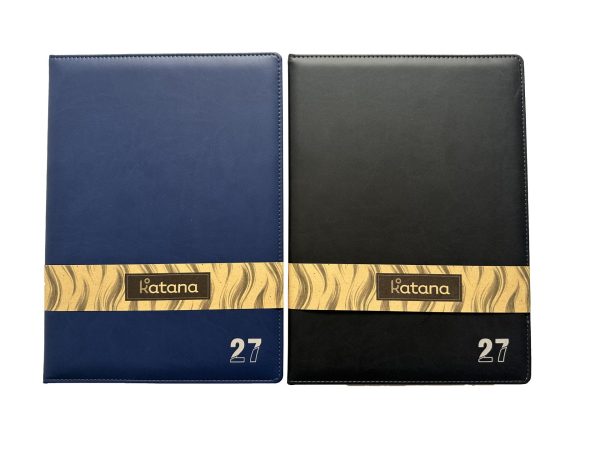 AGENDA 14X20.5 A5 DIA X PAGINA AZUL KATANA - Imagen 1