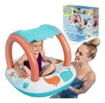 ASIENTO BOTE INFLABLE PARA BEBE ACOLCHADO 84X67 CM BESTWAY - Imagen 2