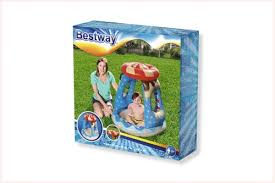 170221 PILETA CON TECHO CANDY 140X84 CM BESTWAY - Imagen 1
