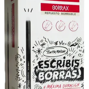 REPUESTO BORRABLE NEGRO FILGO