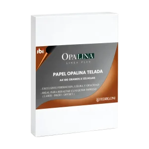 PAPEL 66X96 180 GR FEDRIGONI OPALINA BLANCA LISA X UNIDAD IBI