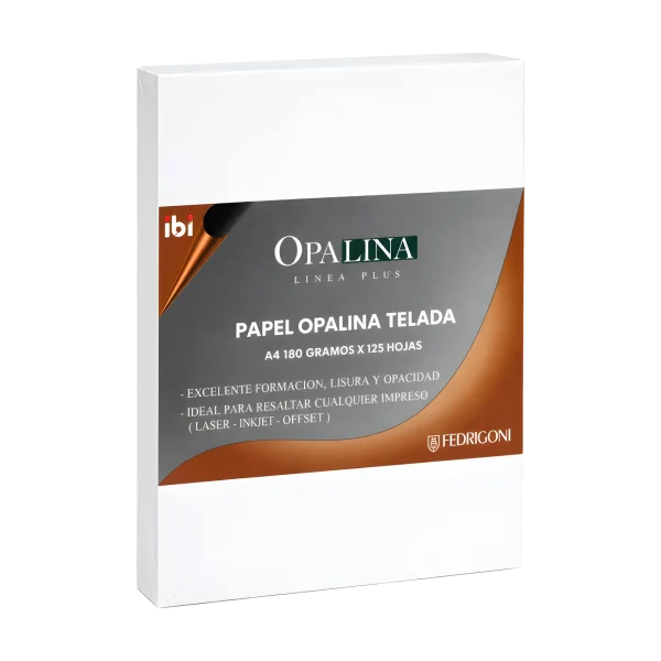 PAPEL 66X96 180 GR FEDRIGONI OPALINA BLANCA LISA X UNIDAD IBI - Imagen 1