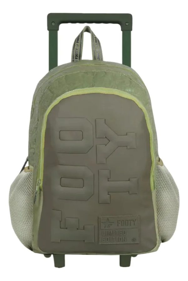 MOCHILA CARRO 18  PULGADAS  BIG KIDS RUBBER  FOOTY - Imagen 1