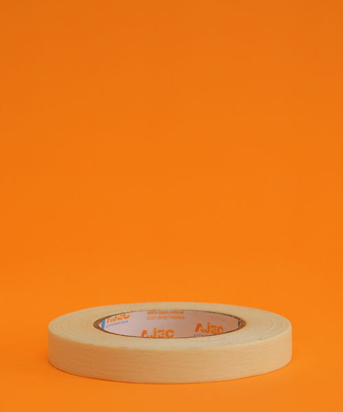 161368 CINTA ADHESIVA PAPEL DOBLE FAZ 24 MM X 30 MTS AJEC - Imagen 1