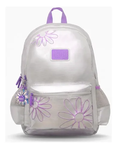 163819 MOCHILA ESPALDA 17" PULGADAS DAISY LILA FOOTY - Imagen 1
