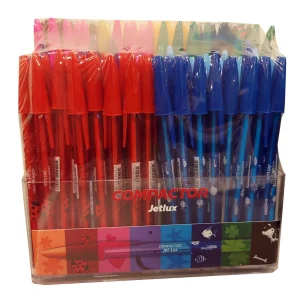 BOLIGRAFO COLOR 1.0 SURTIDOS DISPLAY X 192 UNIDADES JETLUX COMPACTOR