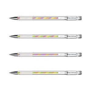 ROLLER GEL TUTTI POP ESCRITURA MULTICOLOR ESTUCHE X 4 SURTIDOS (GLITTTER PASTEL FLUO)  FILGO