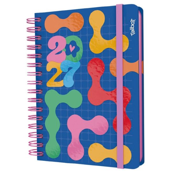 AGENDA 15X21 DIA X PAGINA ESPIRAL ELECTRIC TALBOT - Imagen 2