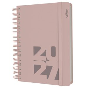 AGENDA 15X21 DIA X PAGINA ESPIRAL PU TALBOT