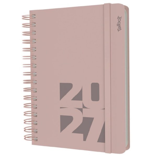 AGENDA 15X21 DIA X PAGINA ESPIRAL PU TALBOT - Imagen 1