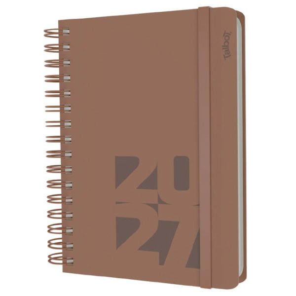 AGENDA 15X21 DIA X PAGINA ESPIRAL PU TALBOT - Imagen 3