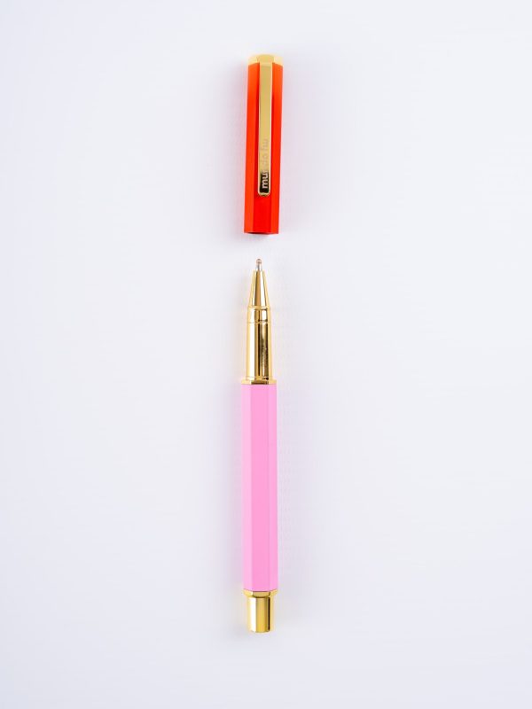 BOLIGRAFO ROLLER CON TAPA X UNIDAD FACE SIMPLY AWESOME  FW - Imagen 2