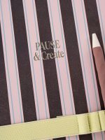CUADERNO SKETCH BOOK 15X21 X 80 HOJAS LISAS + BANDA ELASTICA COFFE CLUB  FW - Imagen 4
