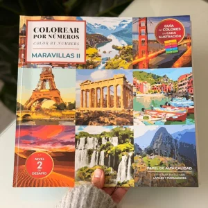 LIBRO COLOREA POR NUMEROS MARAVILLAS II  SPLASH