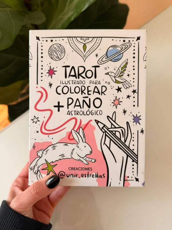 TAROT ILUSTRADO PARA COLOREAR  SPLASH - Imagen 1