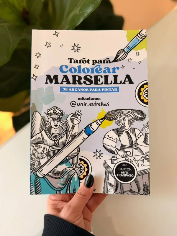 169432 LIBRO TAROT PARA COLOREAR MARSELLA SPLASH - Imagen 1