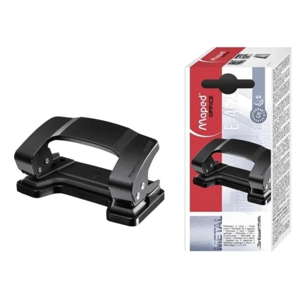 112379 PERFORADORA 6/8 HOJAS ESSENTIAL MAPED - Imagen 1