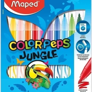 MARCADOR JUNGLE X 12 UNIDADES JUNGLE MAPED