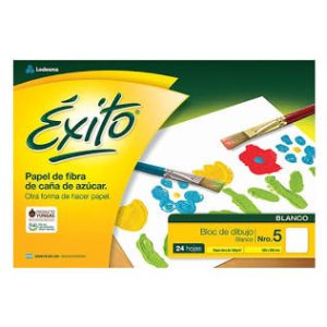 BLOCK N°5 DIBUJO X 24 HOJAS BLANCO  EXITO