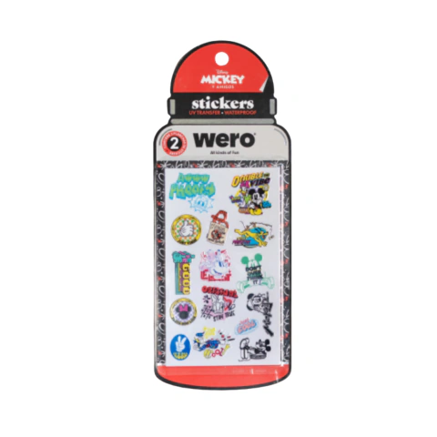 167928 STICKER PARA BOTELLA MICKEY & FRIENDS WERO - Imagen 1